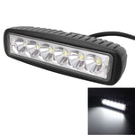 18W 1440LM Epistar 6 LED  Car Work Lamp Bar Light Waterproof IP67, DC 10-30V, DC 10-30V, 1440LM