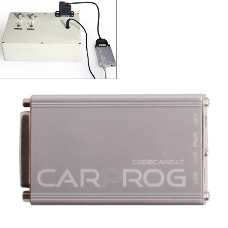 Carprog V13.77 Full ECU Chip Auto Repair Tool with 21 Adaptors for Car Radios / Odometers / Dashboards / Immobilizers Repair, Auto Repair Tool