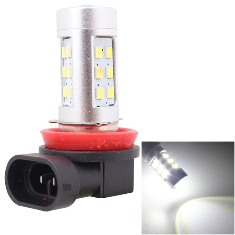 2 PCS H11 4.2W 630LM White Light 21 LED 2835 SMD Car Front Fog Light Lamp Bulb, DC 12V, H11