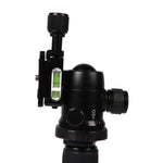 Triopo GT-2505x8.C Adjustable Portable Carbon Fiber Tripod with B-1 Aluminum Ball Head for Canon Nikon Sony DSLR Camera, GT-2505x8.C (Black), GT-2505x8.C (Gold)