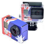 Case Sticker for GoPro HERO3+ /3, US Flag, AU Flag, Brazil Flag