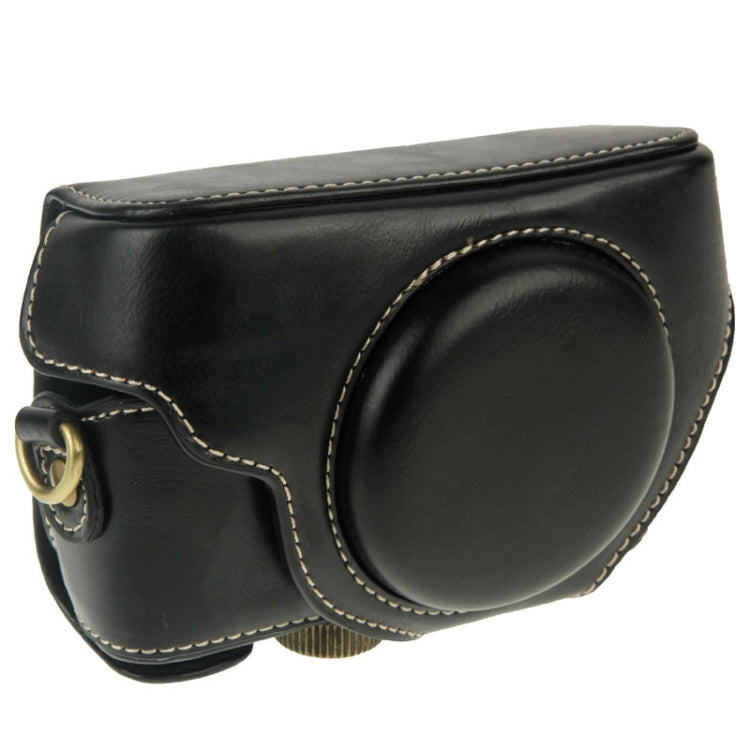 Retro Style PU Leather Camera Case Bag with Strap for Sony RX100 M3 / M4 / M5