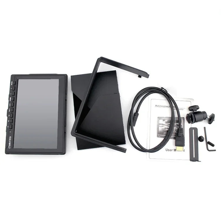 FEELWORLD FW-759 7 inch Slim Design 1280 x 800 Camera Field Monitor HDMI 1080P