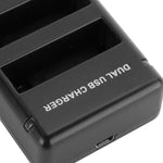 USB Dual Battery Travel Charger for GoPro HERO4 (AHDBT-401), For GoPro HERO4