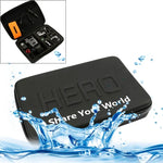 Shockproof Waterproof Portable Travel Case for GoPro, Insta360, DJI and Other Action Cameras Accessories, Size: 32cm x 22cm x 7cm, Size: 32cm x 22cm x 7cm
