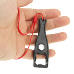 5pcs Plastic Screw Rod Screw Cap Spanner Wrench with Lanyard for GoPro, Insta360, DJI and Other Action Cameras, Plastic Wrench