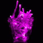 For Christmas Party, 30 LED,  2-Mode Flash, Battery Powered, 3m Pink Light, 3m Green Light, 3m Purple Light, 3m Yellow Light, 3m Blue Light, 3m Warm White, 3m White Light