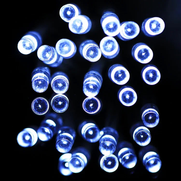 For Christmas Party, 20 LED 2-Mode Flash, Battery Powered, 2m Warm White, 2m  White Light
