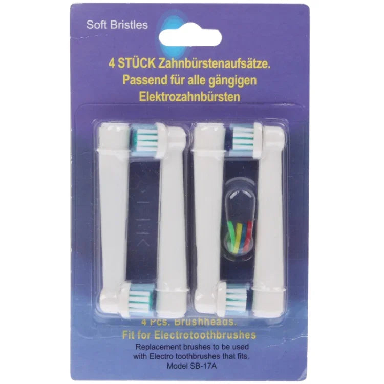 4 PCS Electric Toothbrush Heads Replacement Oral Health Care
