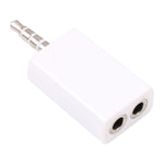 3.5mm Headphone Splitter Adapter, Compatible with Phones, Tablets, Headphones, MP3 Player, Car/Home Stereo & More