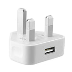 5V / 1A (US Plug) USB Charger Adapter For  iPhone, Galaxy, Huawei, Xiaomi, LG, HTC and Other Smart Phones, Rechargeable Devices, UK Plug, EU Plug