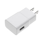 Charger Sync Cable + US Plug Travel Charger for iPad, iPhone, Galaxy, Huawei, Xiaomi, LG, HTC and Other Smart Phones, Rechargeable Devices, US Plug