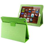 High Quality Litchi Texture Folding Leather with Sleep / Wake-up & Holder Function for iPad 2 / iPad 3 / iPad 4