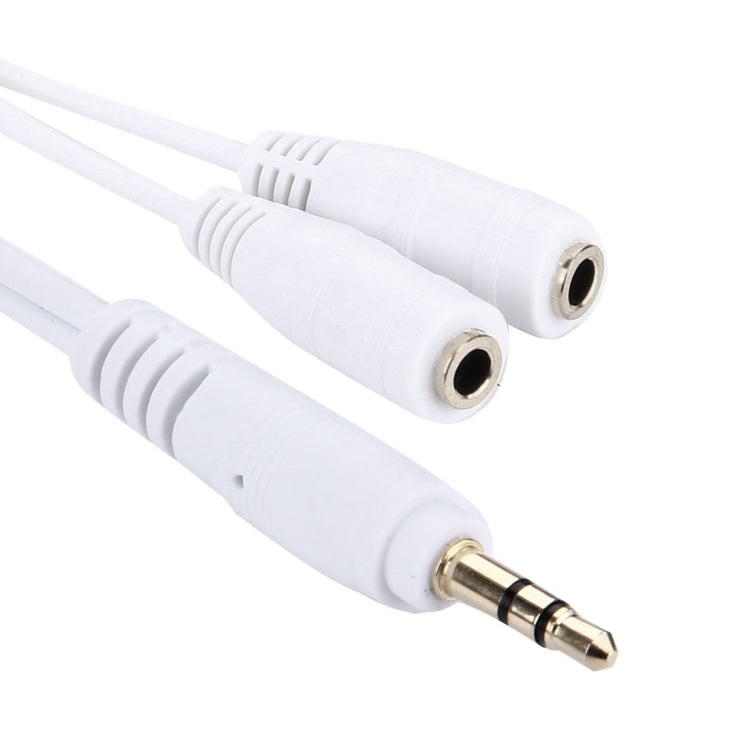 Aux Audio Cable Headphone Earphone Splitter Adapter, Compatible with Phones, Tablets, Headphones, MP3 Player, Car/Home Stereo & More