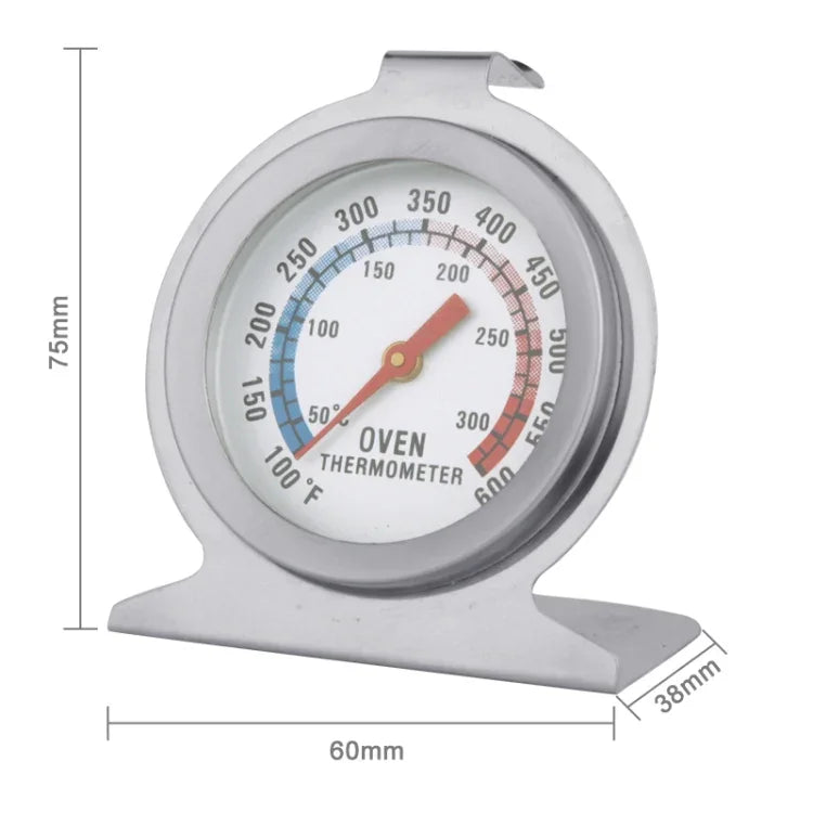 High Quality Stainless Steel Stand Up Oven Thermometer Gauge Gage (0-300 Degree Centigrade), Oven Gauge
