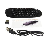 C120 T10 Fly Air Mouse 2.4GHz Rechargeable Wireless Keyboard Remote Control for Android TV Box / PC, Wireless Keyboard
