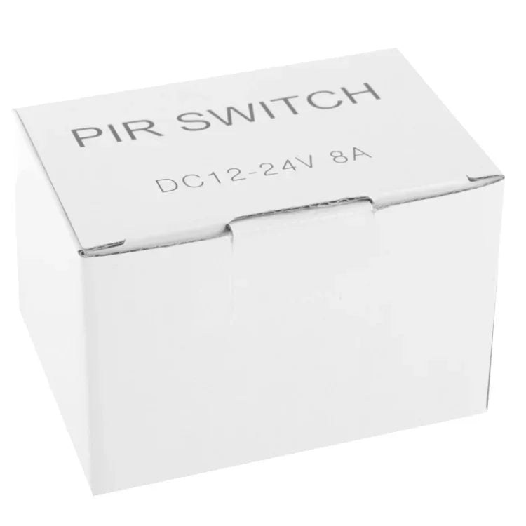 DC 12V-24V 8A PIR Switch Infrared Controller Motion Sensor Switch for LED Light