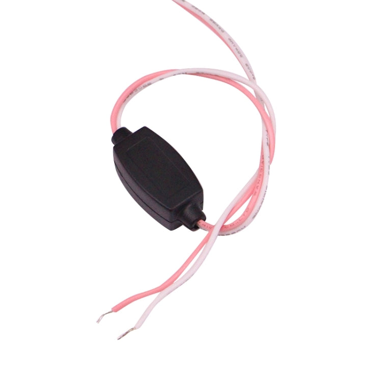 110mm 5W 180LM Angel Eyes Circles Car Headlight COB LED Lights for Vehicles, DC 12-24V, 110mm  Blue Light, 110mm  White Light
