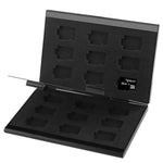 2x 9 in 1 Memory Card Protective Case Box for TF Card, Size: 93mm (L) x 62mm (W) x 10mm