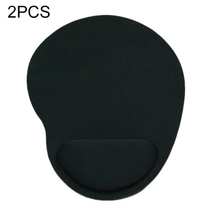 2 PCS Cloth Gel Wrist Rest Mouse Pad, Cloth Gel, Foot shape, Foot shape Cloth Gel