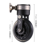 OQSPORT Folding Bicycle Auxiliary Wheel Booster Wheel