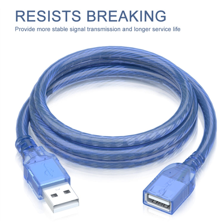 USB 2.0 AM to AF Extension Cable, Length: 10m, AM to AF, Length: 30cm