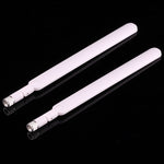 2 PCS B593 5dBi SMA Male 4G LTE Router Antenna, B593 5dBi Antenna White, B593 5dBi Antenna Black