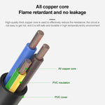 1.5m 3 Prong Style Small UK Notebook Power Cord, Small UK Plug, Length: 1.5m