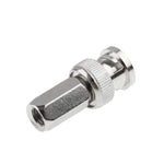 10 PCS Hexagon BNC Male Compression Connector, Hexagon
