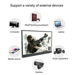 HSD-1330X 13.3 inch 1080P HD Gaming Portable Narrow Side Display, 13.3 inch