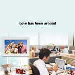 13 inch 1024 x 768 / 16：9 LED Widescreen Suspensibility Digital Photo Frame with Holder & Remote Control, Support SD / MicroSD / MMC / MS / XD / USB Flash Disk, 13 inch
