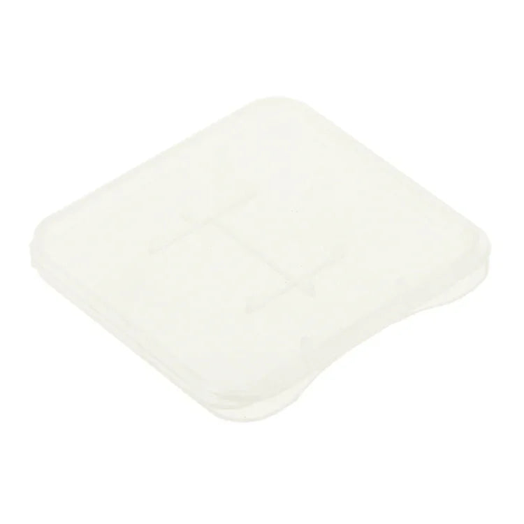 100 PCS Transparent Plastic Storage Card Box for Micro SD Card (TF Card), TF Card