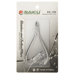 Baku BK-108 High Quality Stainless Steel Straight Jaw Mini Micro Precision Pliers Wire Cutter Nipper Tool, BK-108