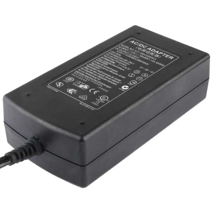 EU Plug 12V 4A / 8 Channel DVR AC Power Adapter, Output Tips: 5.5 x 2.5mm, AU Plug 12V 4A, UK Plug 12V 4A, US Plug 12V 4A, EU Plug 12V 4A