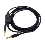 ZS0159 For Logitech G433 / G233 / G Pro / G Pro X 3.5mm Male to Male Gaming Headset Audio Cable with Wire-controlled, Cable Length: 2m