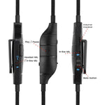 ZS0195 For Logitech G633 / G635 / G933 / G935 3.5mm Gaming Headset Audio Cable, Cable Length: 1.5m, For Logitech G633 1.5m