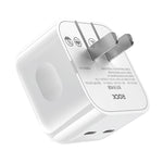 ROCK T58 35W Dual USB-C / Type-C Ports PD Charger, CN Plug, CN Plug