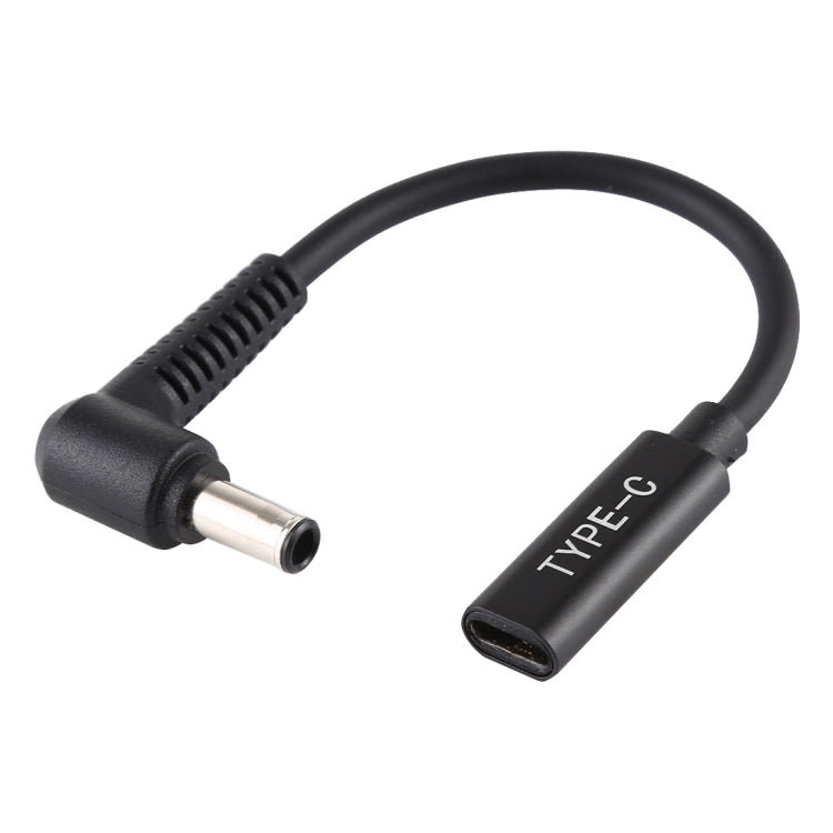 DP 5.0 x 1.0mm to Type-C Female Power Adapter Charger Cable