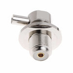 UHF Female SO239 Right Angle RF Connector for RG58 / RG142 LMR195 Coaxial Cable