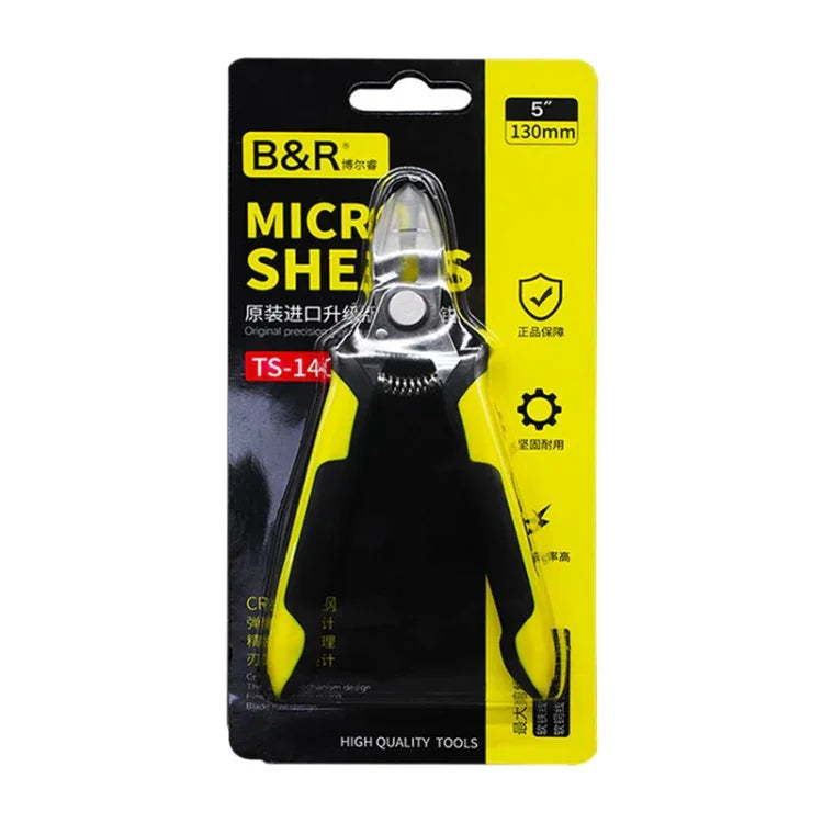 B&R TS-140 130mm 5 inch High Precision Wire Cable Cutters Cutting, B&R TS-140