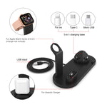 HQ-UD15 Rotatable Wireless Charging Base with Stand for Phones / iWatches / AirPods (Silver), without Wireless Charging White, without Wireless Charging Black, White (with wireless charging), Black (without wireless charging)