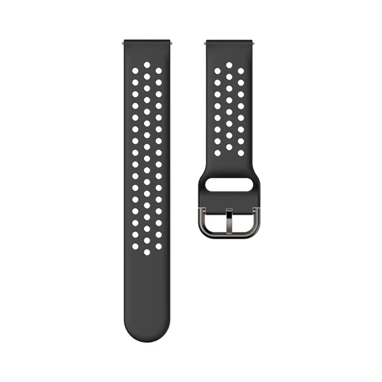 20mm For Huami Amazfit GTS / Samsung Galaxy Watch Active 2 / Huawei Watch GT2 42MM Breathable Porous Strap with Inner Buckle