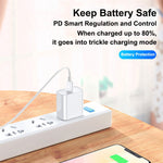 PD 18W USB-C / Type-C to 8 Pin Flash Charging Data Cable for iPhone X / 11 / 11 Pro / 11 Pro Max / XR / SE 2020, 1m, 2m