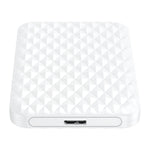 ORICO 2520U3 2.5-Inch Portable Hard Drive Enclosure, White, Black