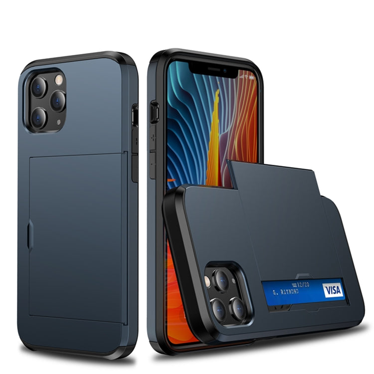 For iPhone 12 Pro Max 6.7 Shockproof Rugged Armor Protective Case with Card Slot, For iPhone 12 Pro Max