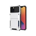 For iPhone 12 Pro Max Scratch-Resistant Shockproof Heavy Duty Rugged Armor Protective Case with Card Solt, For iPhone 12 Pro Max