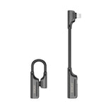 ENKAY ENK-AT102 8 Pin to 8 Pin Charging + 8 Pin Audio Interfaces Charging and Listening to Songs Zinc Alloy Adapter Converter, 8 Pin Charging + 8 Pin Audio