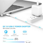 PD3.0 30W USB-C / Type-C Interface Universal Travel Charger with Detachable Foot, AU Plug, AU Plug