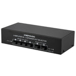 4 Input 2 Output Power Amplifier And Speaker Switcher Speaker Switch Splitter Comparator 300W Per Channel Without Loss Of Sound Quality, 4 In 2 Out