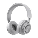 Fingertime P1 Wireless Bluetooth 5.0 Stereo Soft Leather Earmuffs Foldable Headset Built-in Mic for PC / Cell Phones